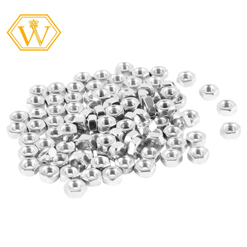 🌀Stock🌀 น็อตตัวเมีย 100 ชิ้น  M3 3mm