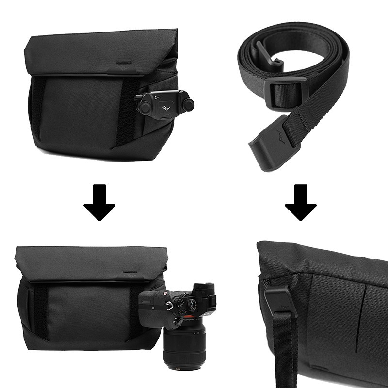 Peak Design Field Pouch V2 กระเป๋าจัดระเบียบปรับเป็นสะพายไหล่ สลิง และคาดเอวได้