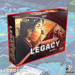 [ของแท้] Pandemic Legacy Season 1 Red