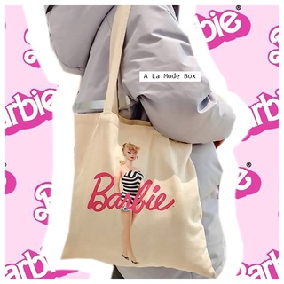 ลิขสิทธิ์แท้!! กระเป๋าผ้า Barbie แคนวาส พร้อมส่ง!