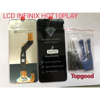 อะไหล่หน้าจอ จอ+ทัชสกรีน LCD  INFINIX HOT10PLAY จอ งานดี งานมีคุณภาพ สินค้าพร้อมส่ง แถมชุดไขควง