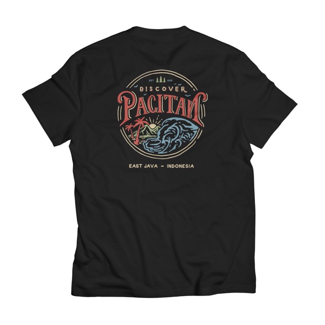 Discover Studio - เสื้อยืด Pacitan Discover (สีดํา)