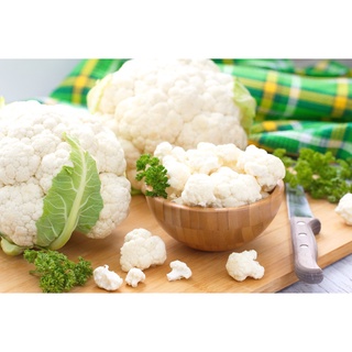 เมล็ดพันธุ์ กะหล่ำดอก 200 เมล็ด Cauliflower seed เมล็ดพันธุ์แท้ นำเข้าจากต่างประเทศ ปลูกผัก สวนครัว