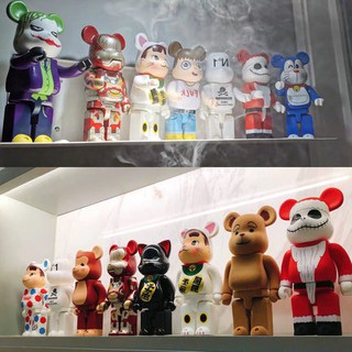 Bearbrick โมเดลฟิกเกอร์ การ์ตูนหมี ขยับได้ 400% ขนาด 28 ซม. ของขวัญ ของเล่นสําหรับเด็ก