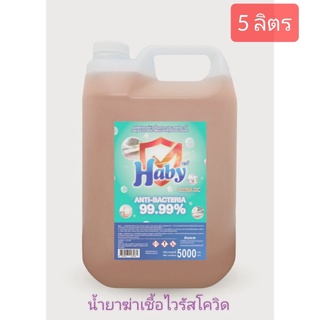 HABY EXTRA DC น้ำยาฆ่าเชื้อไวรัสโควิด สูตร BKC ขนาด 5 ลิตร