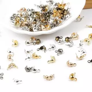 ตะขอ ต่อปลายลูกปัด ขนาด 4x7 มม. สำหรับทําเครื่องประดับ DIY 100 ชิ้น/ล็อต