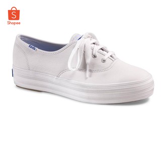 Keds  TRIPLE LEATHER WHITE WH55748 รุ่นหนัง