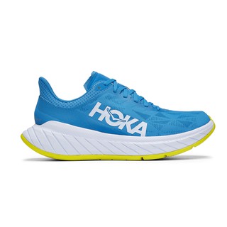 HOKA - CARBON X 2 -MEN - DIVA BLUE/CITRUS   รองเท้าวิ่ง รองเท้าวิ่งถนน