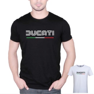 T-shirt  เสื้อยืดคอกลม แขนสั้น พิมพ์ลาย ducati motogp monster 696 สไตล์สตรีทไฟเตอร์ สําหรับผู้ชายS-5XL