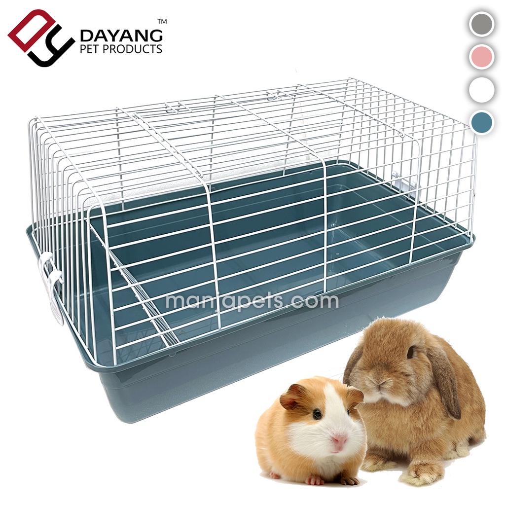 ใหม่ กรง DaYang R1 สําหรับกระต่ายหนูตะเภาสัตว์เล็ก (60 x 36 x 32 ซม.)