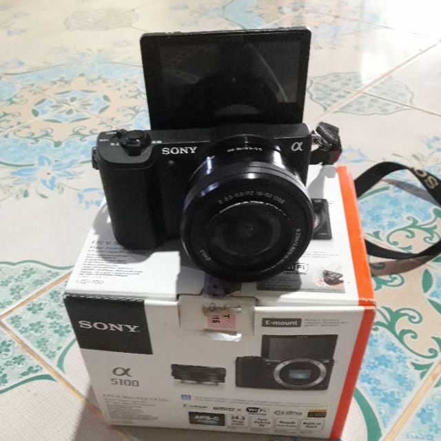 กล้อง Sony a5100 สีดำ มือสอง สภาพดี