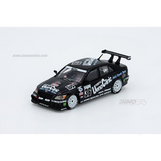 INNO64 1/64 : IN64-RS200-UCST : Toyota Altezza RS200 #36 Ueno Clinic Tom's Super Taikyu 2000 Final R