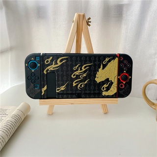 เคสป้องกันจอยเกม แบบนิ่ม สําหรับ Nintendo Switch V1 V2 OLED Monster Hunter