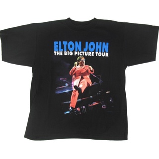 เสื้อยืดผ้าฝ้ายCOTTON เสื้อยืดผ้าฝ้าย ลาย Elton John Great Image Tour 2010 สําหรับผู้ใหญ่
							
							โชว์ชื่อ JCmbkj