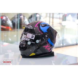 หมวกกันน็อค X-LITE HELMETS X-803 RS TATANKA BLACK BLUE 043