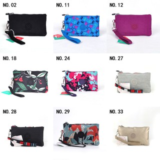 Kipling กระเป๋าสตางค์สําหรับสตรีทรงคลัทช์ใส่โทรศัพท์มือถือได้ -K101