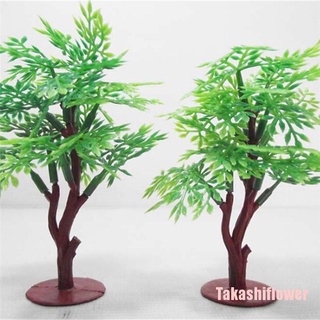 Takashiflower Vivid 9 ซม. ต้นไม้สีเขียว สําหรับบ้านตุ๊กตา