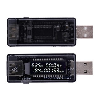 Kws-V21 เครื่องทดสอบ Usb มัลติมิเตอร์สําหรับโวลต์แอมป์อ่านหนังสือพร้อมหน้าจอ Lcd แสดงผลชาร์จ