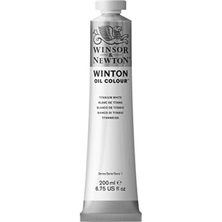 WINSOR &amp; NEWTON WINTON OIL COLOUR: Titanium White 200ml