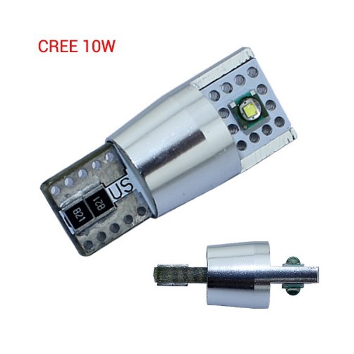 SMD T10 2 ดวง Cree Canbus