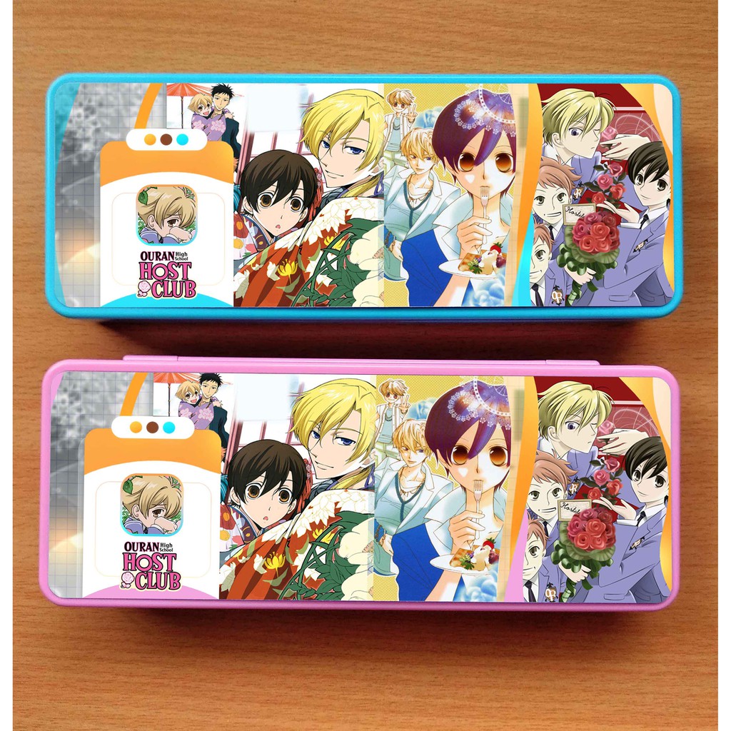 Ouran High school Host club กล่องใส่ปากกาสองชั้น