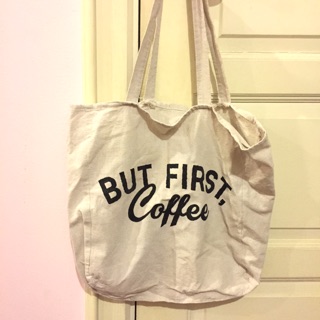 Used But first, coffee tote