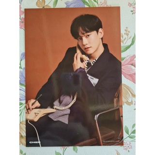 [พร้อมส่ง] โปสเตอร์ A4 เฉิน Chen ปฏิทิน EXO 2021 Seasons Greetings Mini Poster