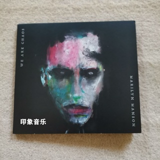 แผ่น CD อัลบั้มใหม่ Marilyn Manson Marilyn Manson WE ARE CHAOS 2020