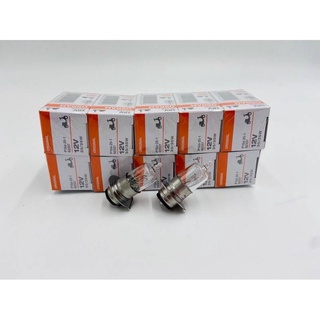 หลอดไฟหน้า มอเตอร์ไซด์ ออสแรม Osram แท้ 100% รุ่น โฮลาเจน 12/35w