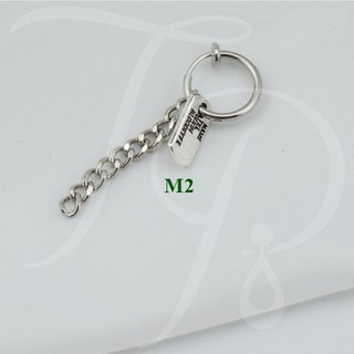 พร้อมส่งต่างหูหนีบผู้ชายแบบสปริง M2