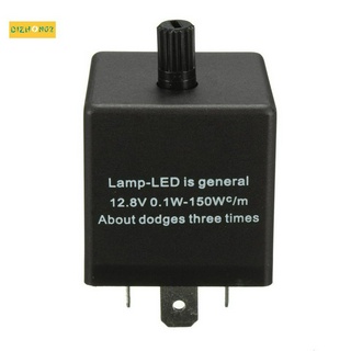 12V 3 Pin LED Adjustable Car Flasher Flash Relay For Turn Signal Light Indicator