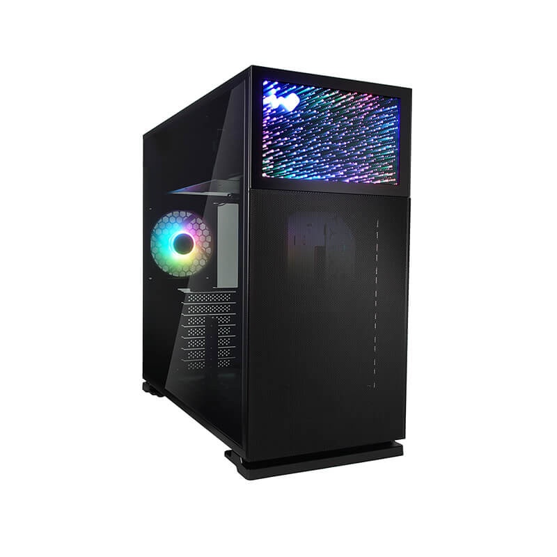 lboIn Win N127 RGB Tempered Glass Mid-Tower ATX Case สินค้ามือ1 ไม่มีประกัน