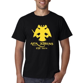 Aek เสื้อยืด ลายฟุตบอล Athens F C Greece แฮนด์เมด สําหรับทุกเพศ ทุกวัยS-5XL