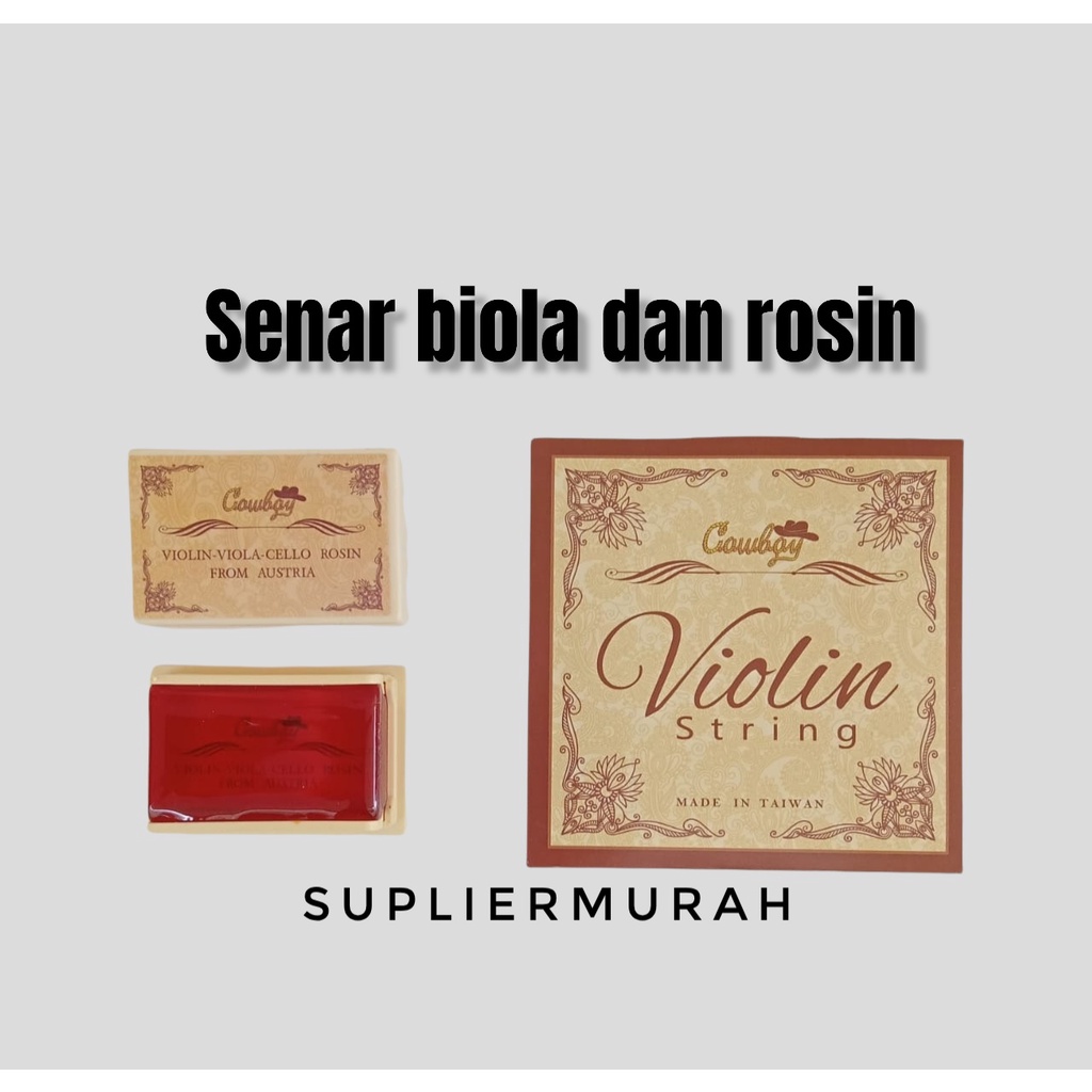 แบรนด์ COWBOY ดั้งเดิม VIOLIN และ ROSIN STRINGS S1067