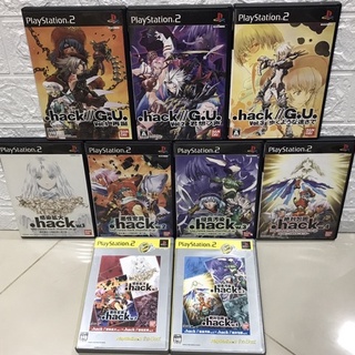 แผ่นแท้ [PS2] รวมทุกภาค .hack (Japan) dot hack dothack .hack// Infection Mutation Outbreak Quarantine G.U. Fragment