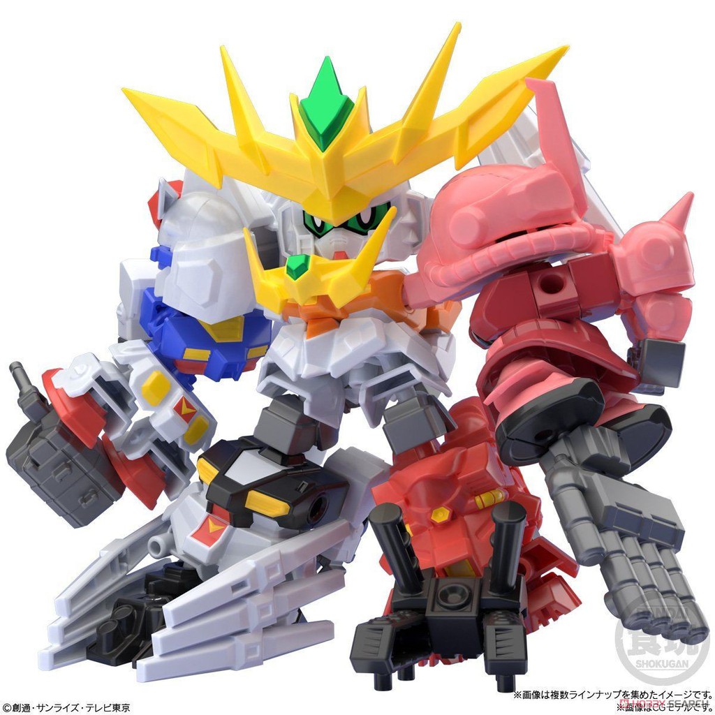 SD Gundam Mini Pla Super Shock Gundam Set Build divers OO diver 00 diver - กันดั้ม กันพลา Gundam Gun