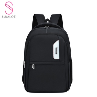 SUNALOZ-กระเป๋าสะพายหลัง กระเป๋าเป้ Unisex รุ่น LX-104B1 มีช่องใส่โน๊ตบุ๊ค สายปรับความยาวได้