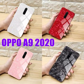 รุ่นใหม่!! Case OPPO A9 2020 เคสออฟโป้ เคสลายหินอ่อน ขอบนิ่ม เคสเงา เคสกันกระแทก TPU CASE สินค้าใหม่