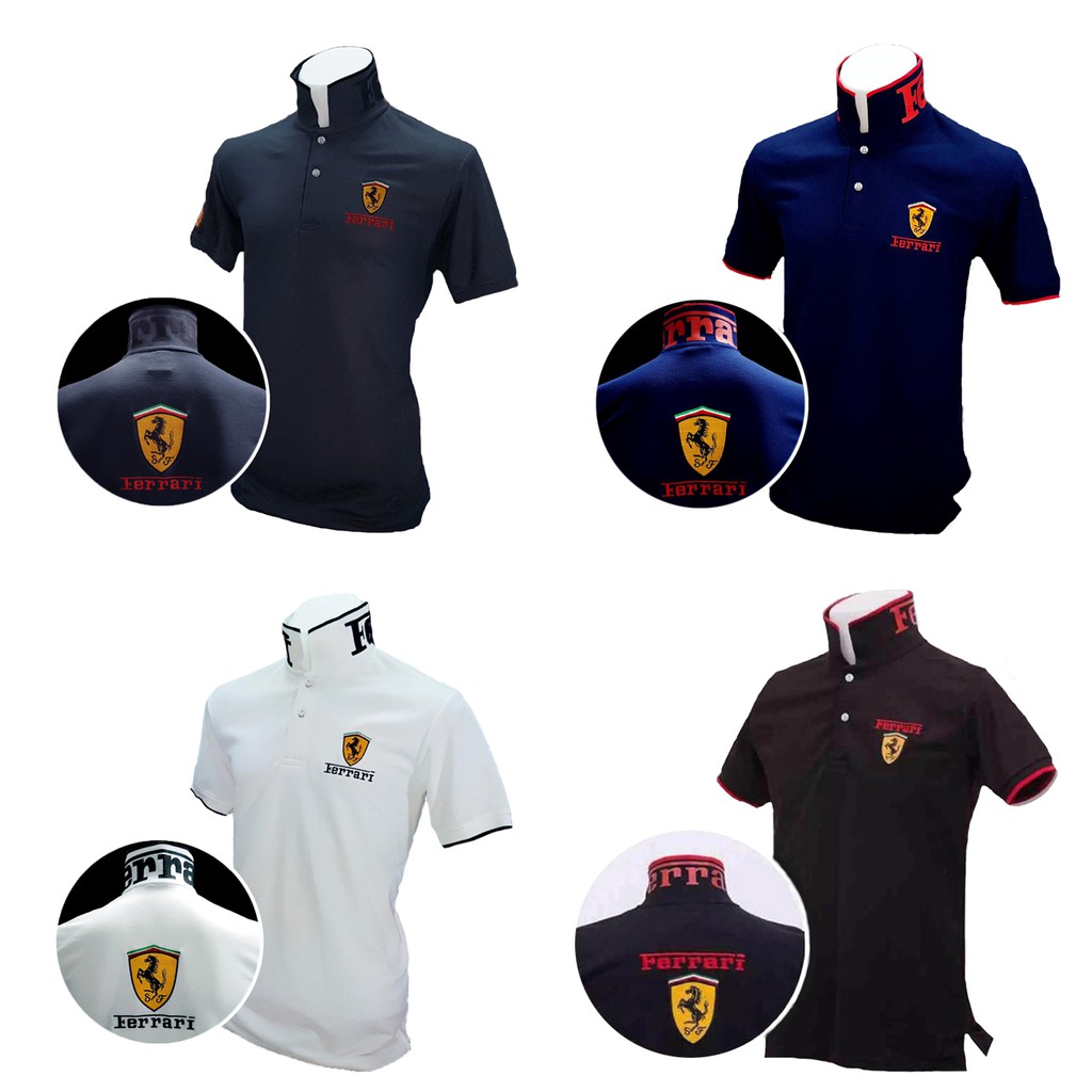 🔥ขายดี🔥 เสื้อโปโล Men Polo Ferrari เฟอร์รารี่  Limited Edition!!!