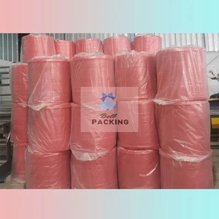 แอร์บับเบิลกันกระแทกสีแดง 65*100เมตร หนา50แกรม Airbubble ส่งในระบบ เร็วค่าส่งถูก