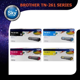 Brother TN-261 Series (BK/C/M/Y) Laser Consumables