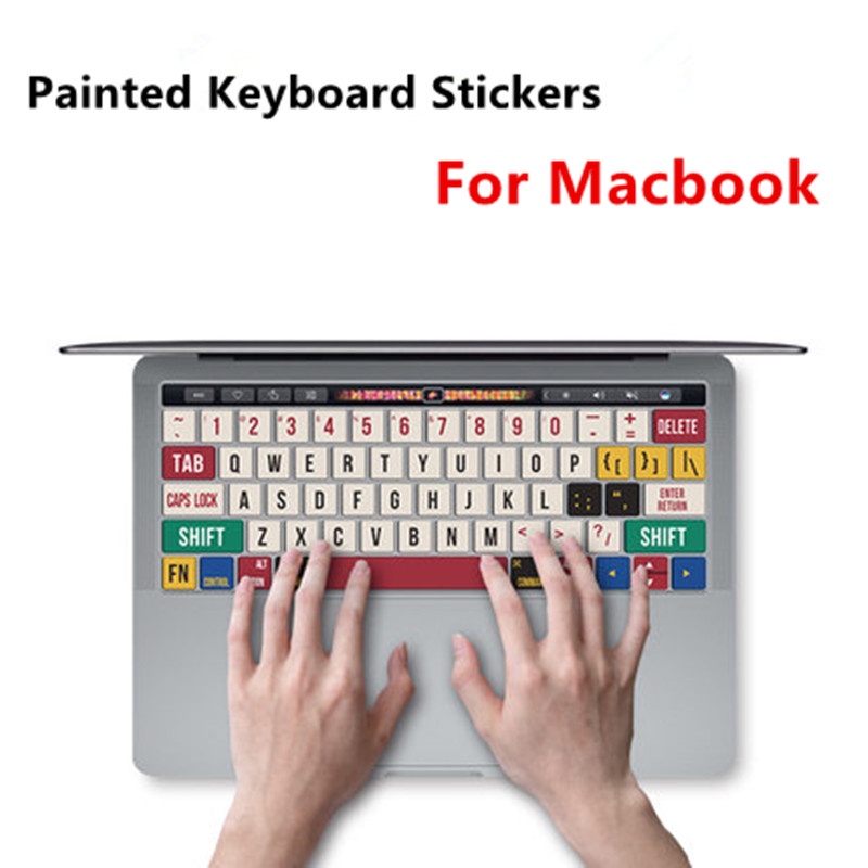 Keyboard Sticker for MacBook Pro16 Keyboard Film Air Keyboard 13.3 Retina Laptop Mac12 15.4 Cute Dust-proof Touchbar Pro