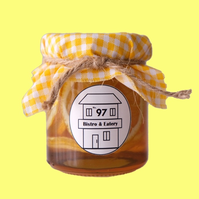 ฮันนี่เลมอน Honey Lemon 350g หรือ เลม่อนดองน้ำผึ้ง ขนาดบรรจุ 350กรัม