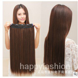 Hair wigs Straight hair Long hair Short hair-zhifatie