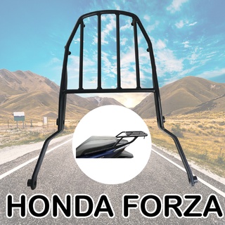 สำหรับมอเตอร์ไซค์ Honda Forza ตะแกรงเหล็กท้ายเบาะ สีดำ แข็งแรง