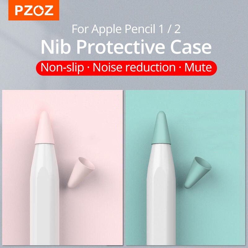 พร้อมส่งจาก🇹🇭คละสี8ชิ้น Apple Pencil case tip cover gen1/2จุกซิลิโคนหุ้มหัวปากกาซิลิโคนจุกปากกาจุกหัวปากกาPenpoint Cover
