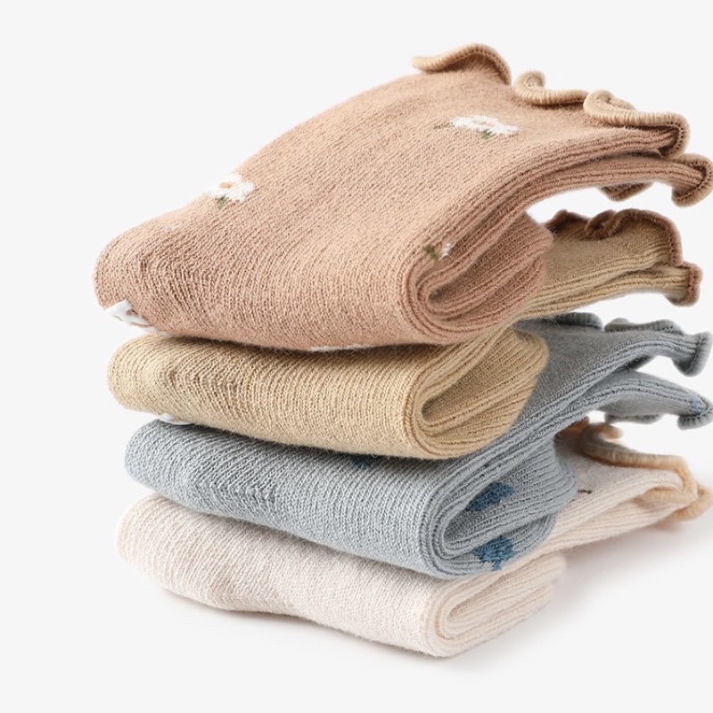 ถุงเท้าเด็กสไตล์มินิมอล🐻น่ารักๆ🐻🇹🇭พร้อมส่งในไทย - รูปที่ 2