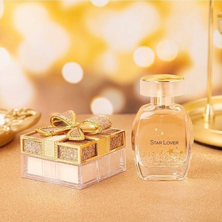 star wish gift mack andy  แป้งฝุ่น คุมมัน + น้ำหอม