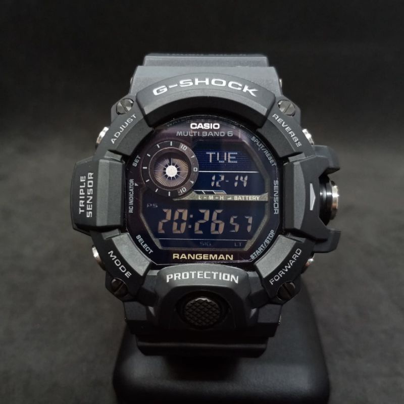 นาฬิกา CASIO G-Shock มือสอง ของแท้ !! 🔥 Rangeman GW-9400-1BDR ~ Black Out 🔥