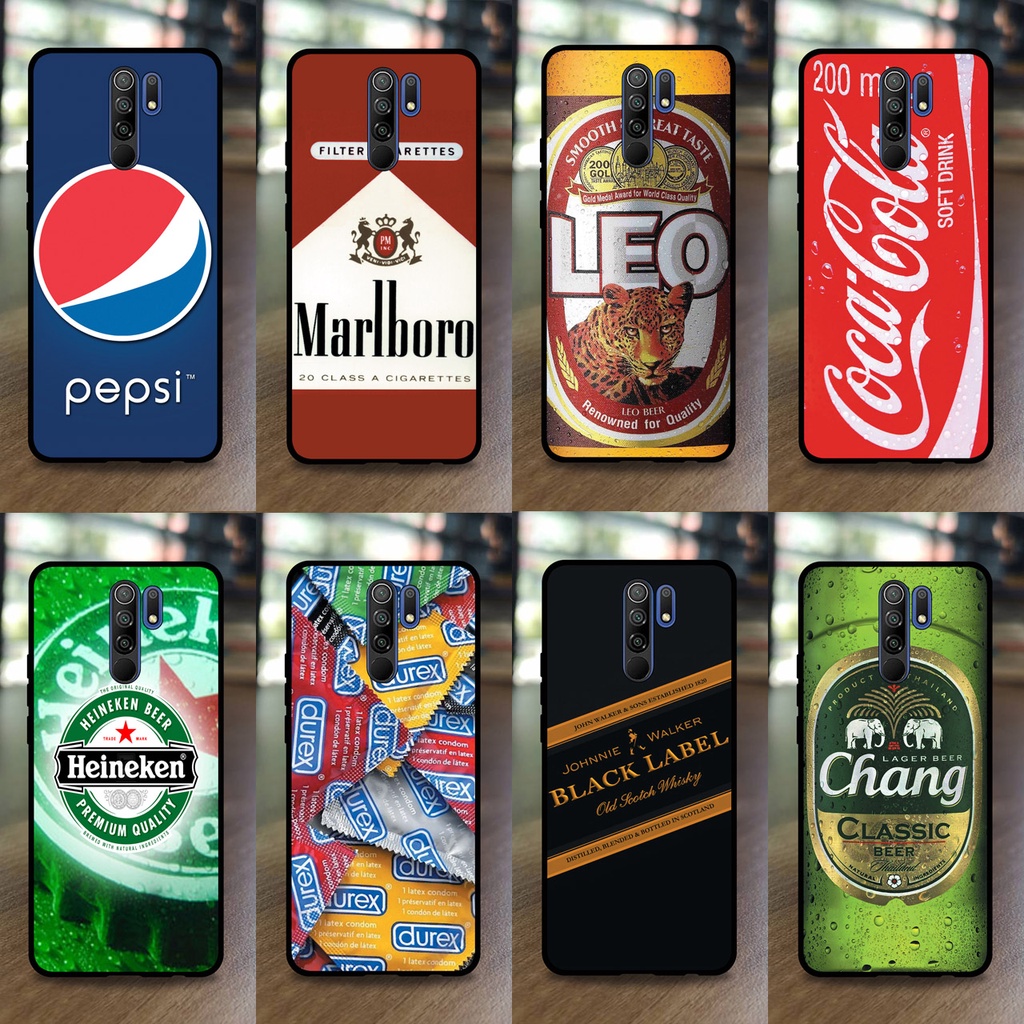 เคส Xiaomi Redmi 9 ลายเครื่องดื่ม ขอบนิ่มหลังแข็ง เคสมือถือ เคสโทรศัพท์ Case เคส TPU ขอบนิ่มหลังแข็ง ไม่ขูดตัวเครื่อง